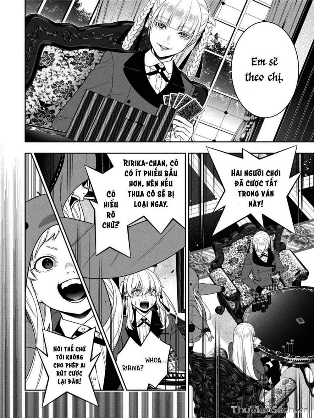 Truyện Tranh Học Viện Đỏ Đen - Kakegurui trang 3