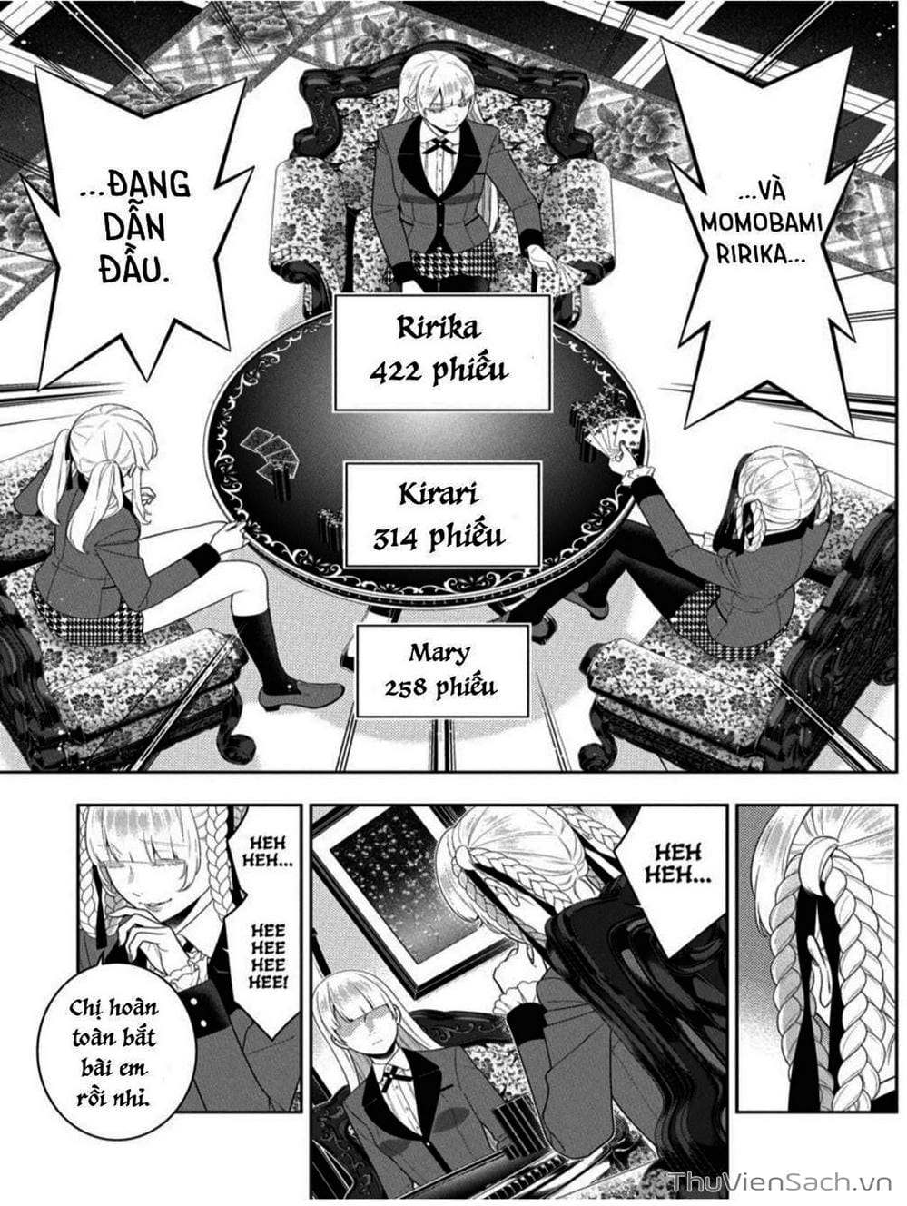 Truyện Tranh Học Viện Đỏ Đen - Kakegurui trang 3