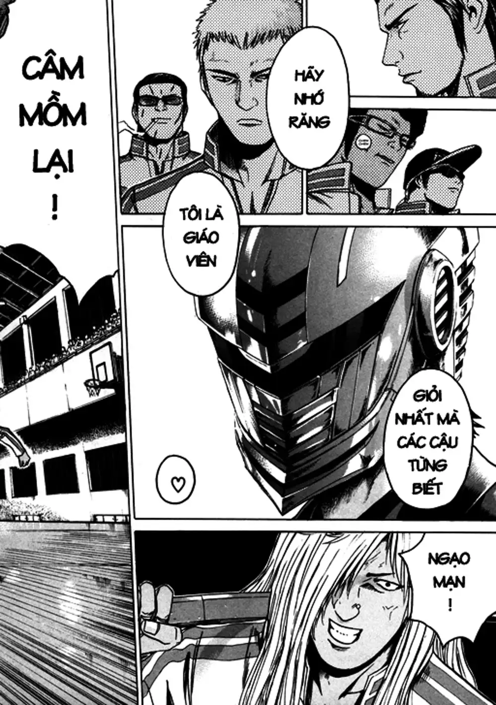 Truyện Tranh Giáo Viên Mặt Nạ - Kamen Teacher trang 3