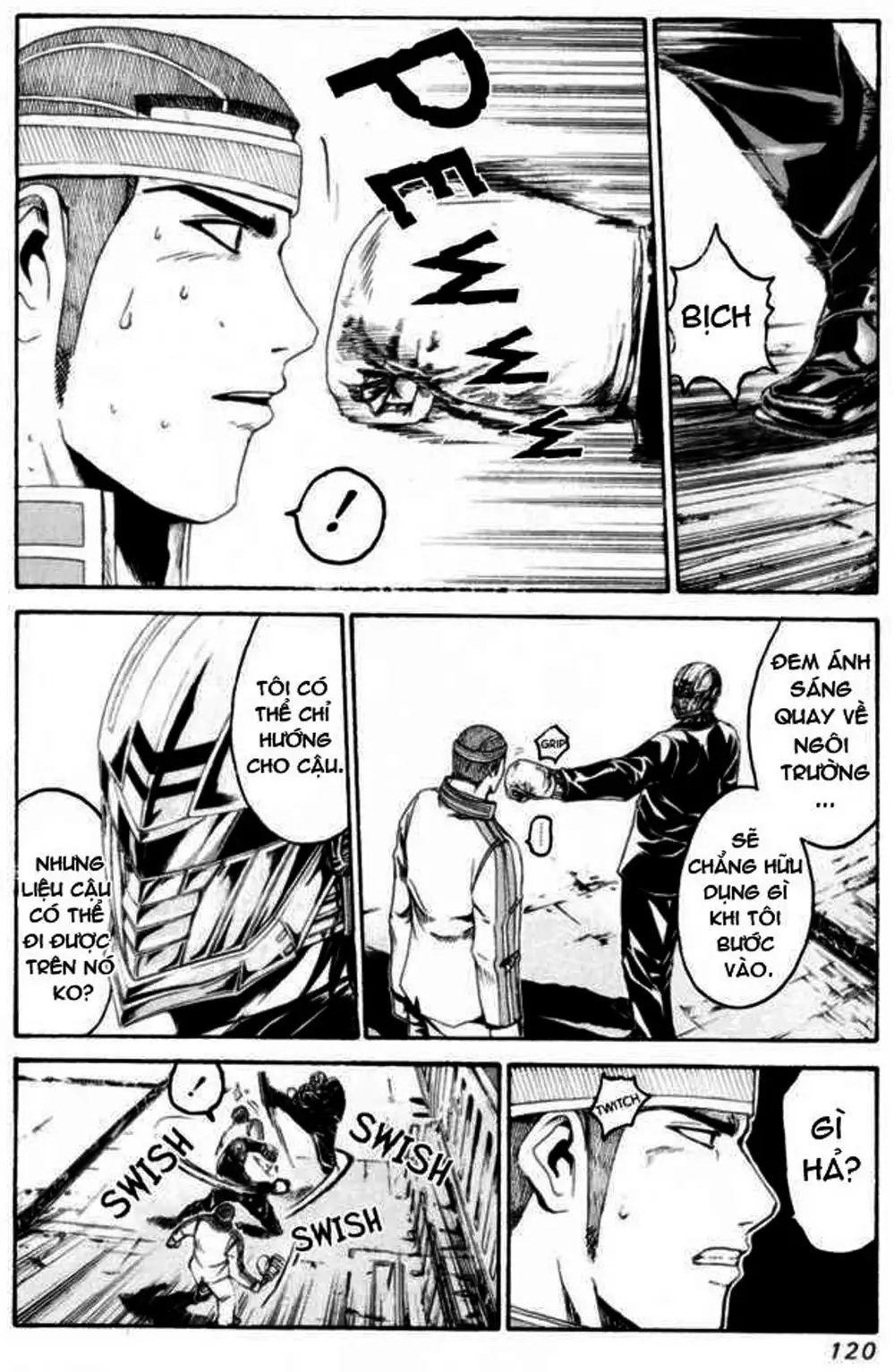 Truyện Tranh Giáo Viên Mặt Nạ - Kamen Teacher trang 3