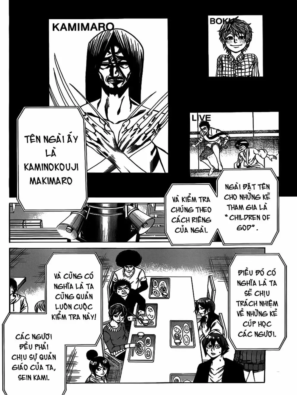 Truyện Tranh Mệnh Lệnh Của Thần - As The Gods Will trang 5