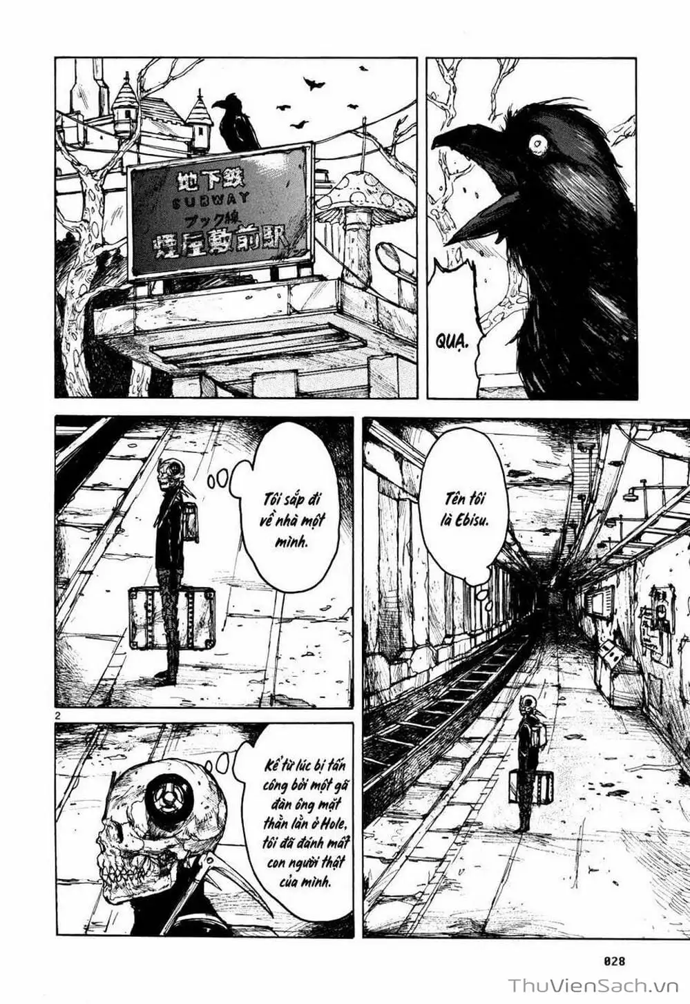 Truyện Tranh Kẻ Mất Trí Và Thế Giới Ma Thuật - Dorohedoro trang 5