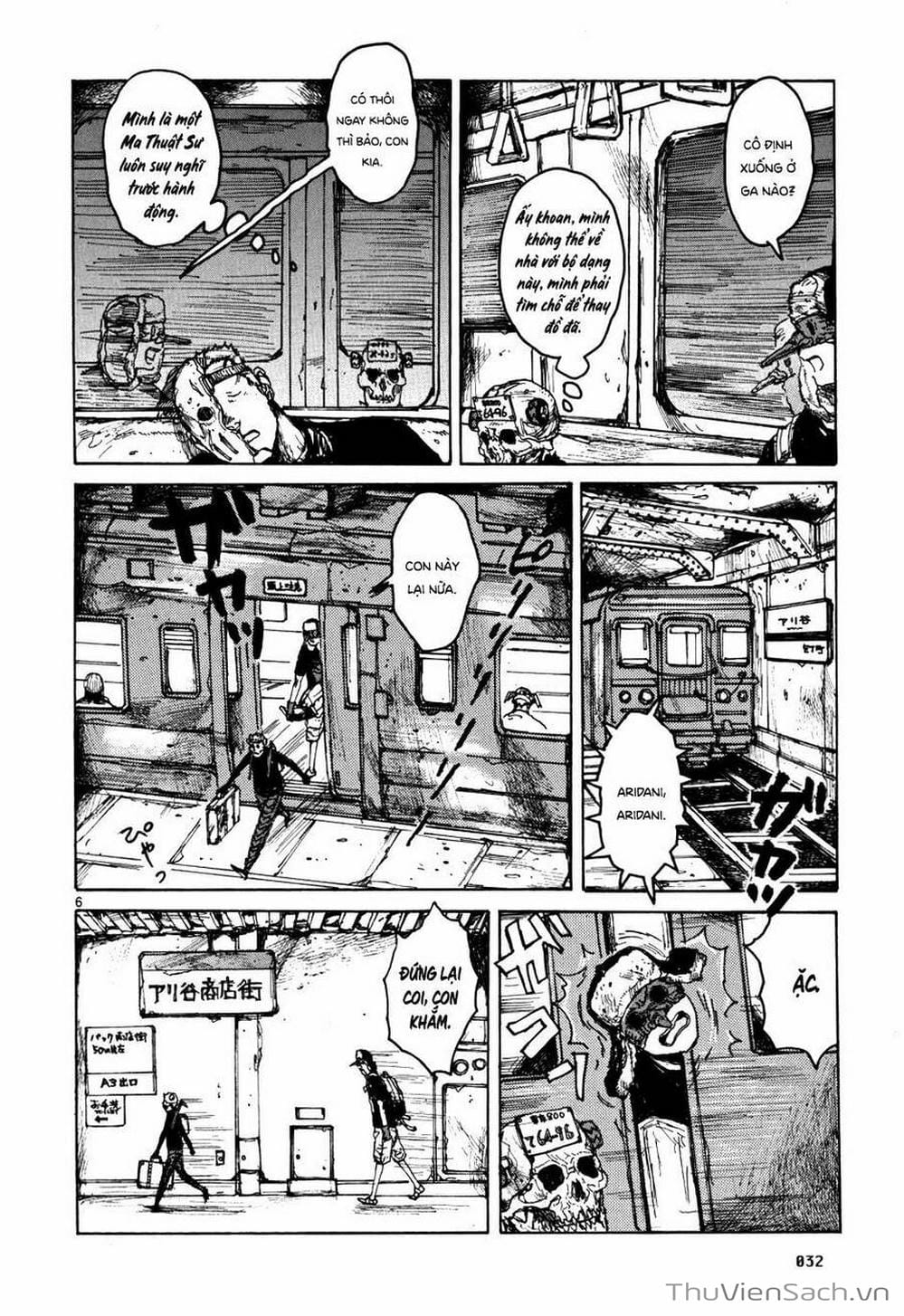 Truyện Tranh Kẻ Mất Trí Và Thế Giới Ma Thuật - Dorohedoro trang 5