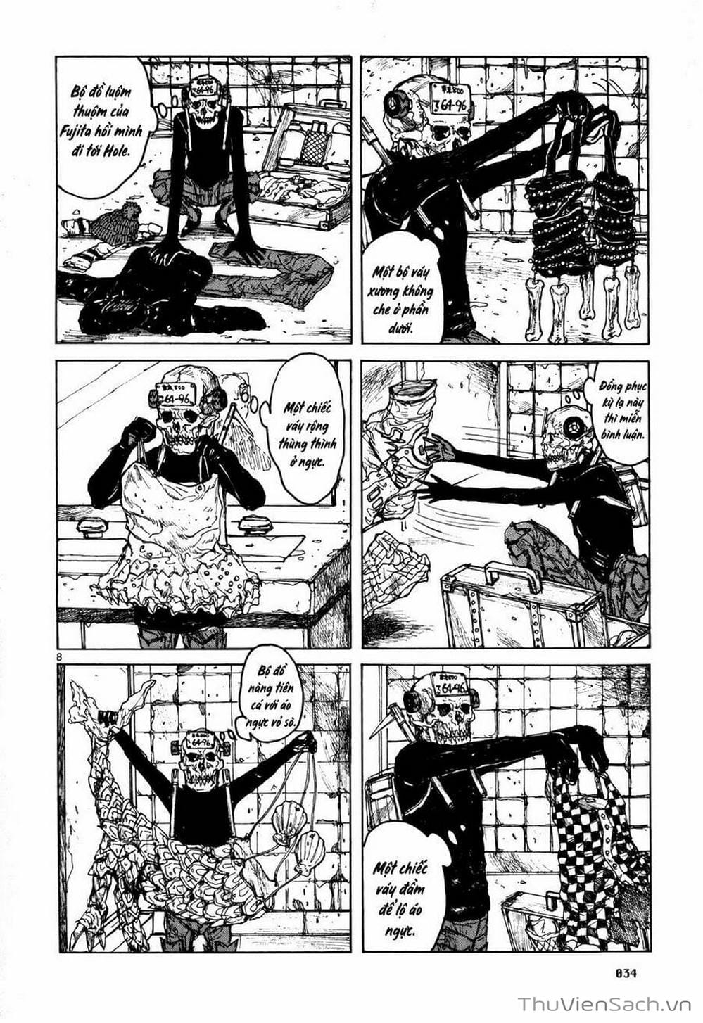 Truyện Tranh Kẻ Mất Trí Và Thế Giới Ma Thuật - Dorohedoro trang 5