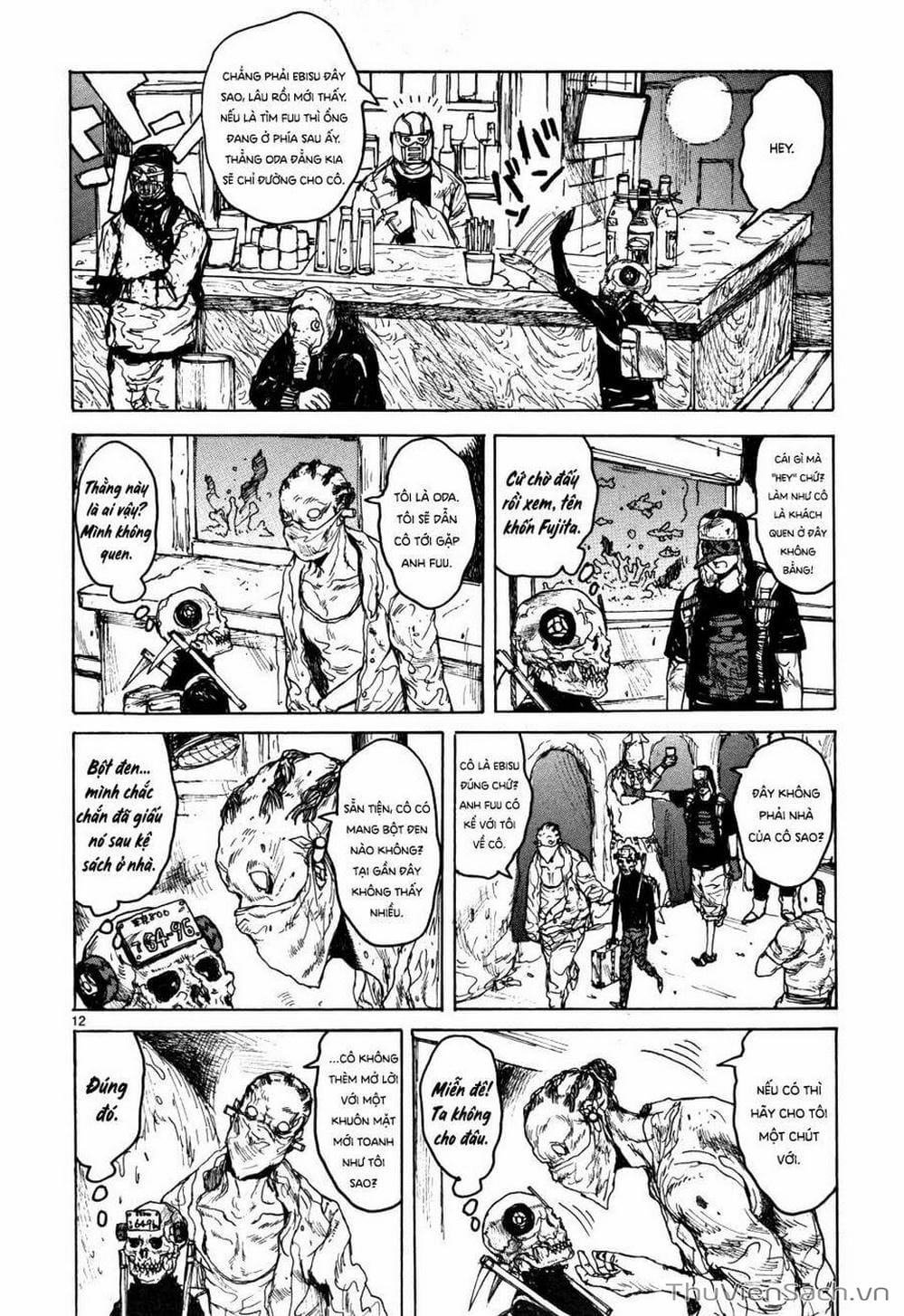 Truyện Tranh Kẻ Mất Trí Và Thế Giới Ma Thuật - Dorohedoro trang 5