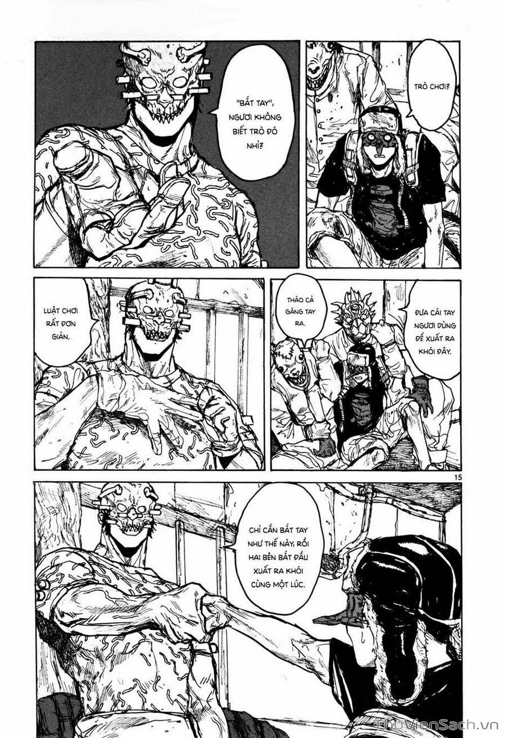 Truyện Tranh Kẻ Mất Trí Và Thế Giới Ma Thuật - Dorohedoro trang 5