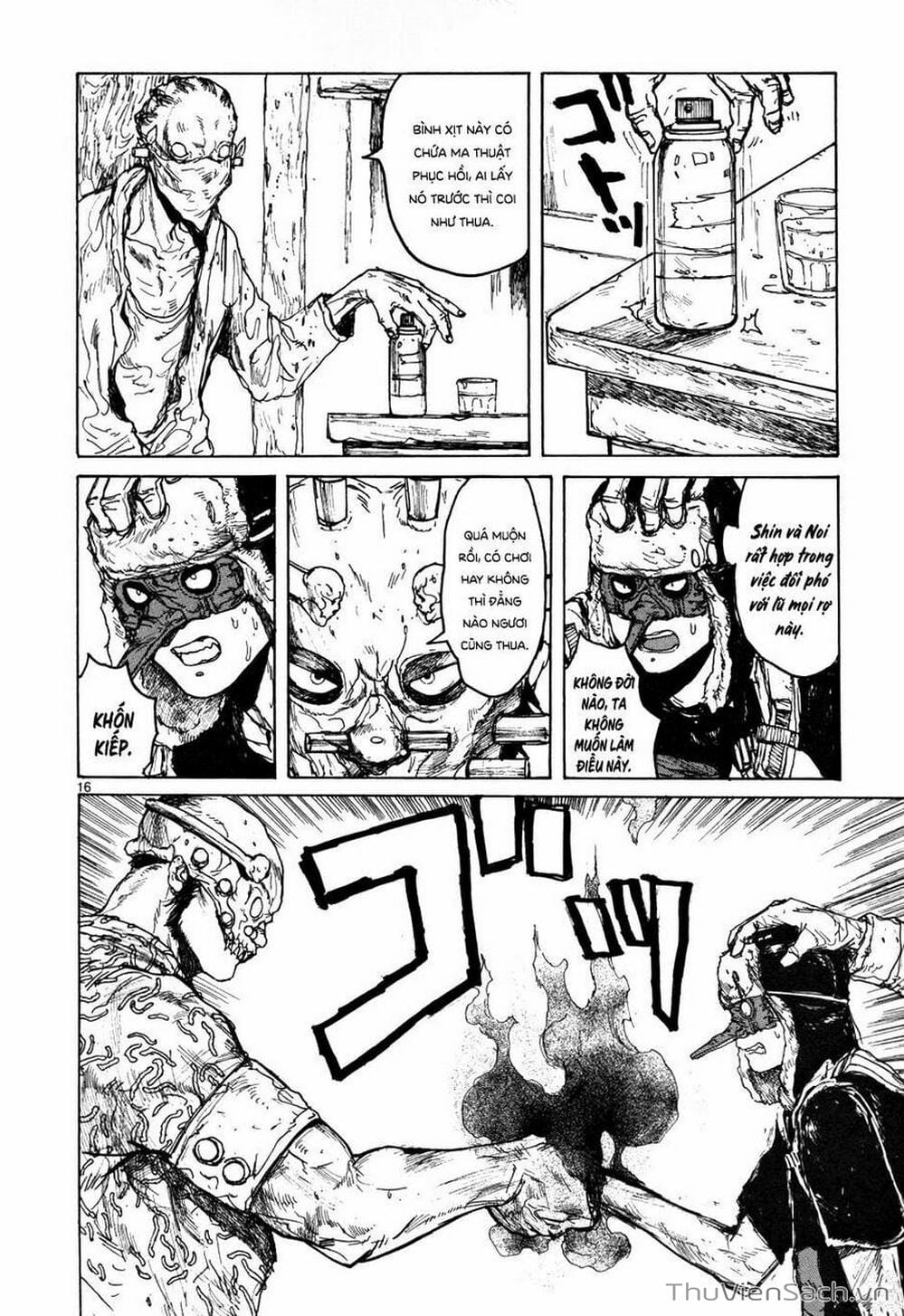 Truyện Tranh Kẻ Mất Trí Và Thế Giới Ma Thuật - Dorohedoro trang 5