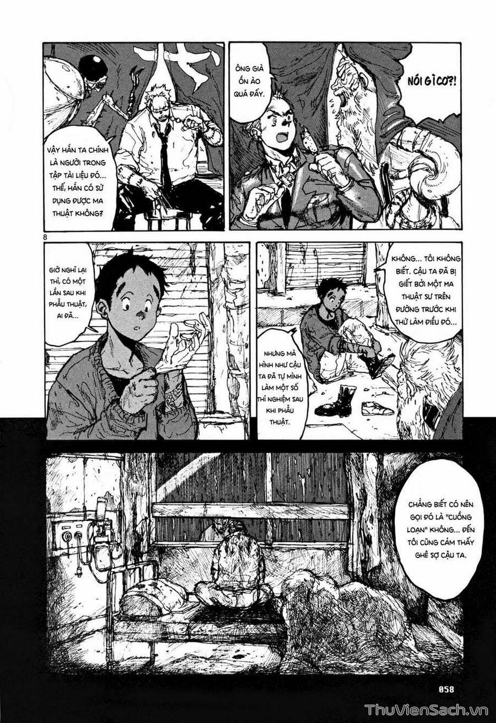 Truyện Tranh Kẻ Mất Trí Và Thế Giới Ma Thuật - Dorohedoro trang 5