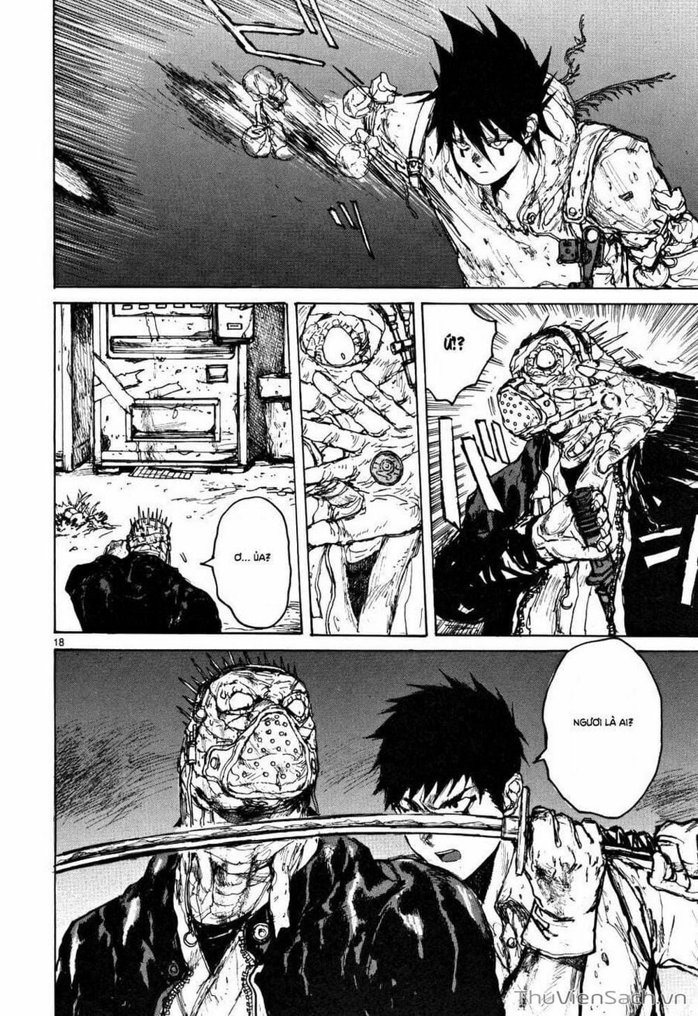Truyện Tranh Kẻ Mất Trí Và Thế Giới Ma Thuật - Dorohedoro trang 5