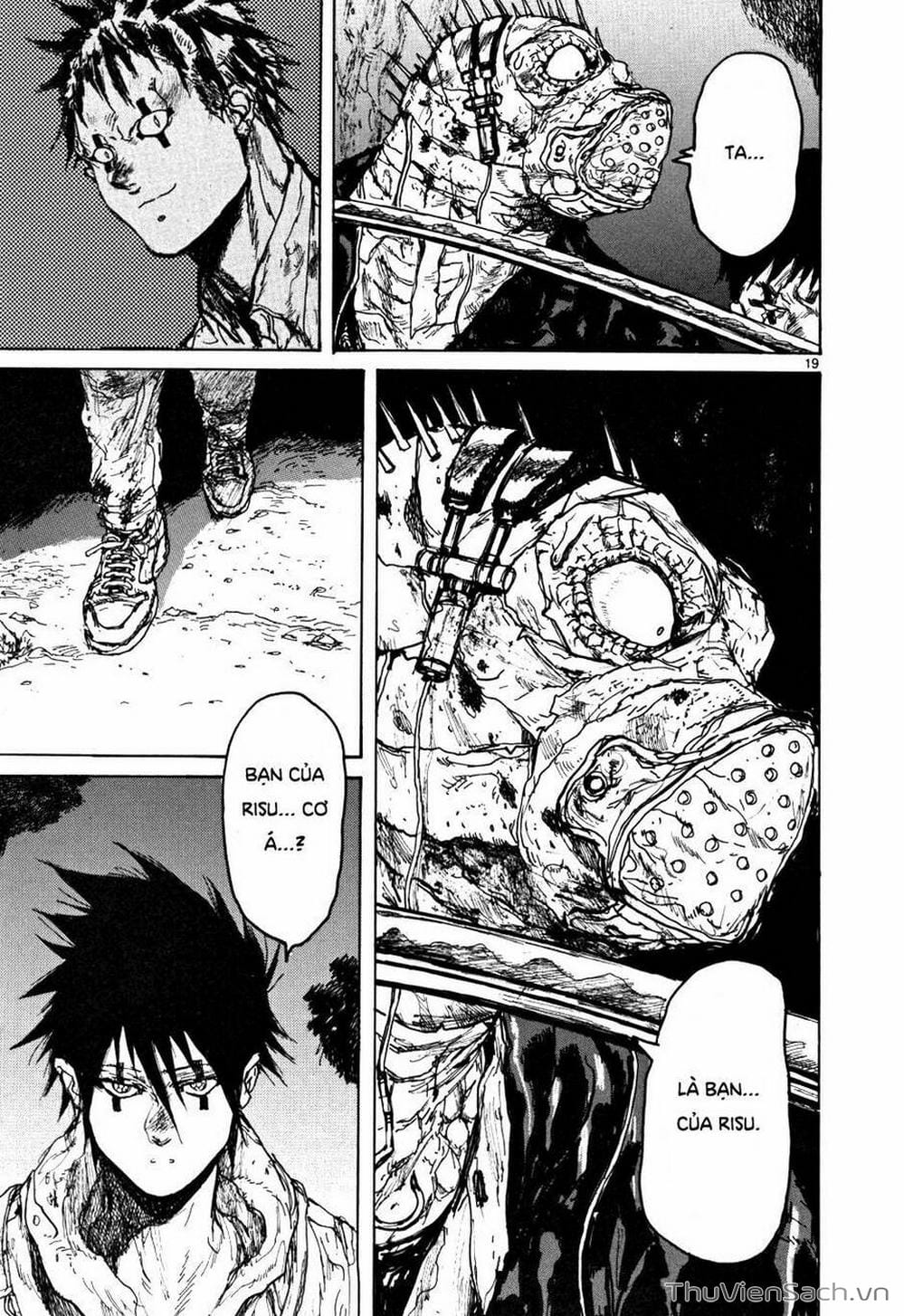 Truyện Tranh Kẻ Mất Trí Và Thế Giới Ma Thuật - Dorohedoro trang 5