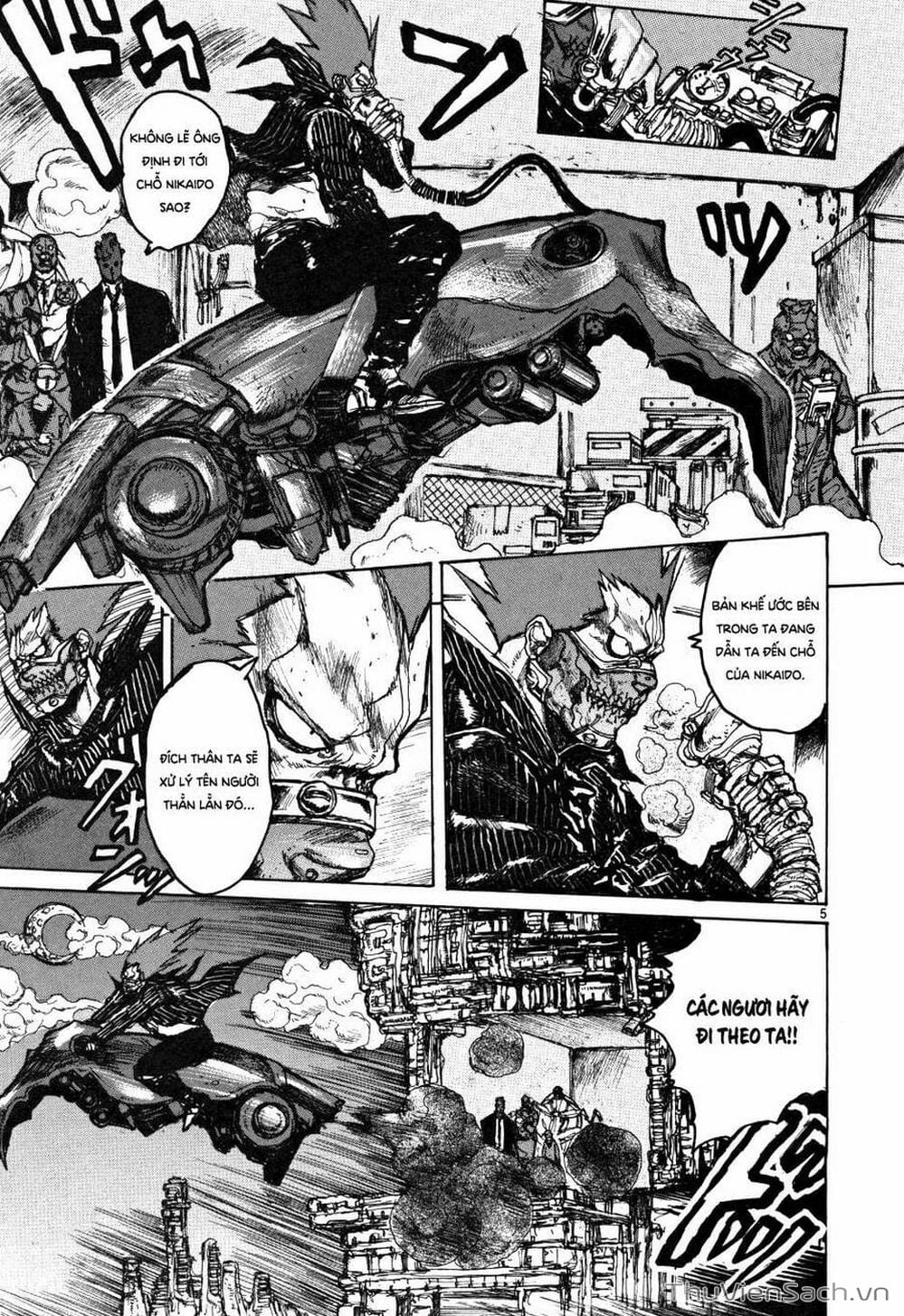 Truyện Tranh Kẻ Mất Trí Và Thế Giới Ma Thuật - Dorohedoro trang 5
