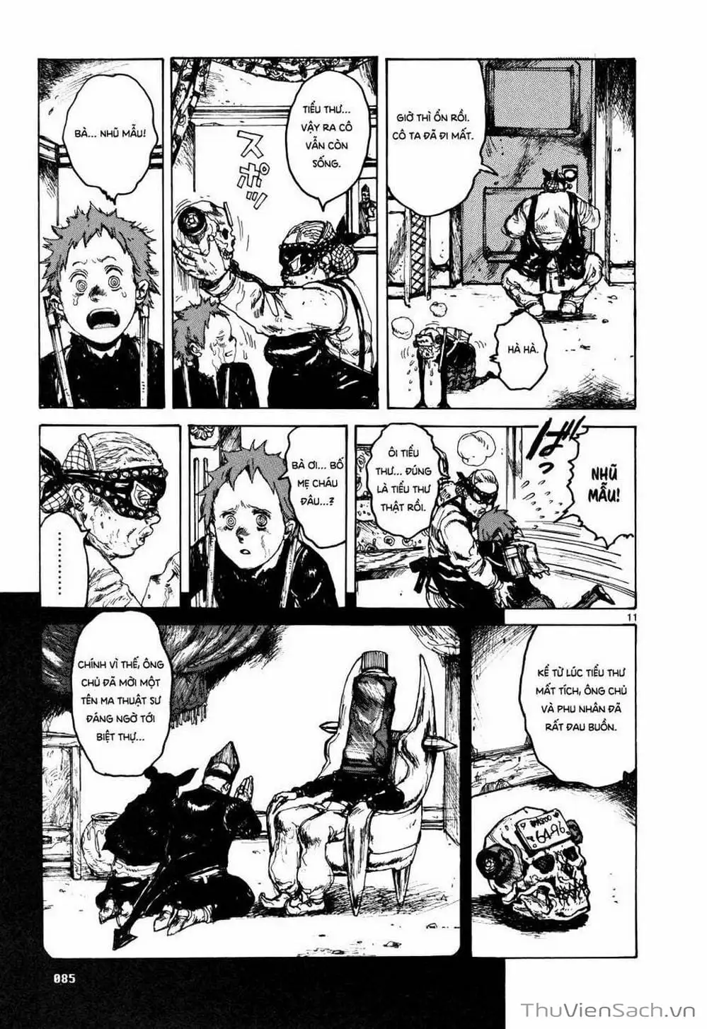 Truyện Tranh Kẻ Mất Trí Và Thế Giới Ma Thuật - Dorohedoro trang 5