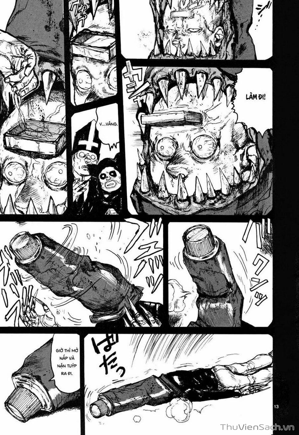Truyện Tranh Kẻ Mất Trí Và Thế Giới Ma Thuật - Dorohedoro trang 5