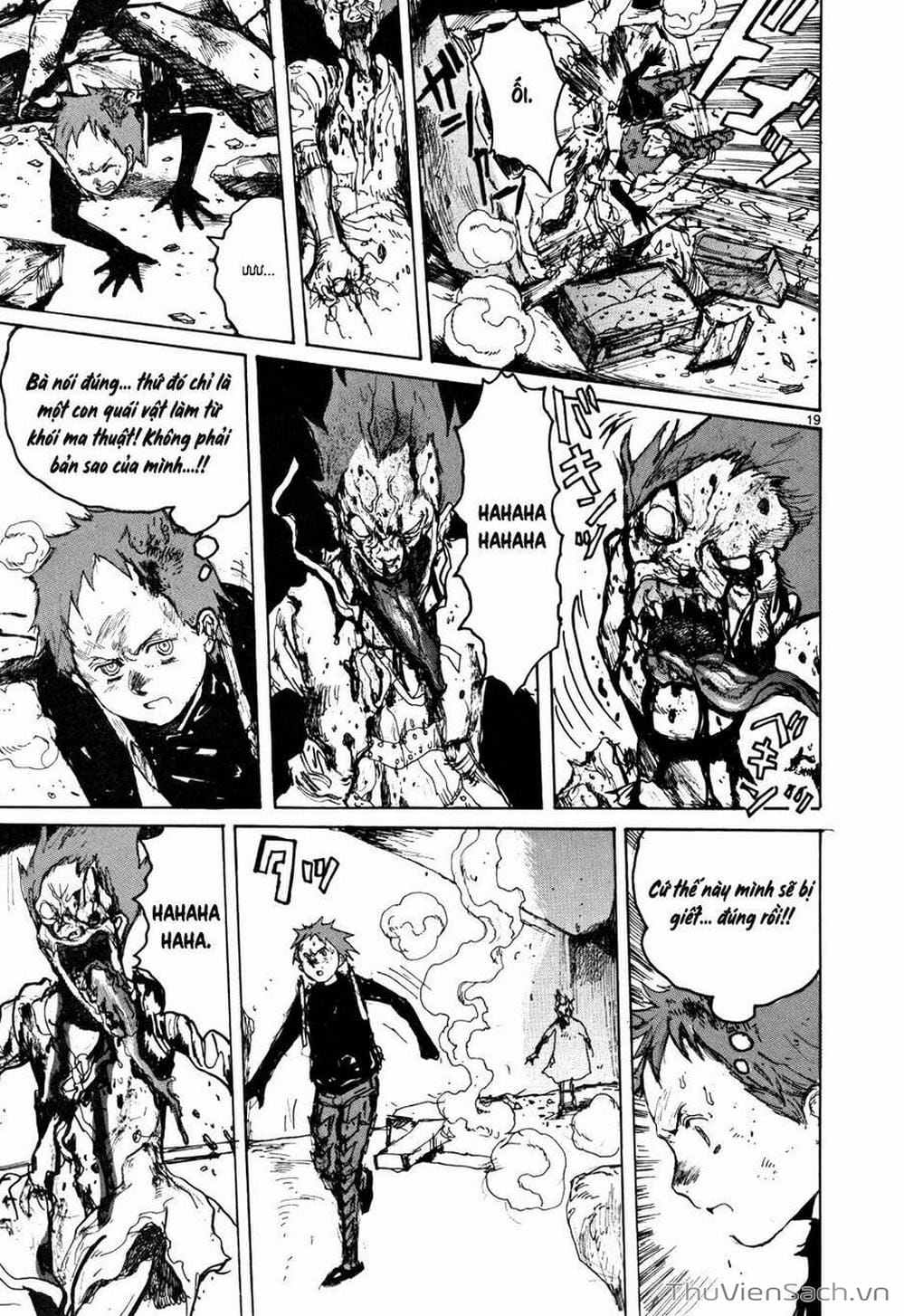 Truyện Tranh Kẻ Mất Trí Và Thế Giới Ma Thuật - Dorohedoro trang 5