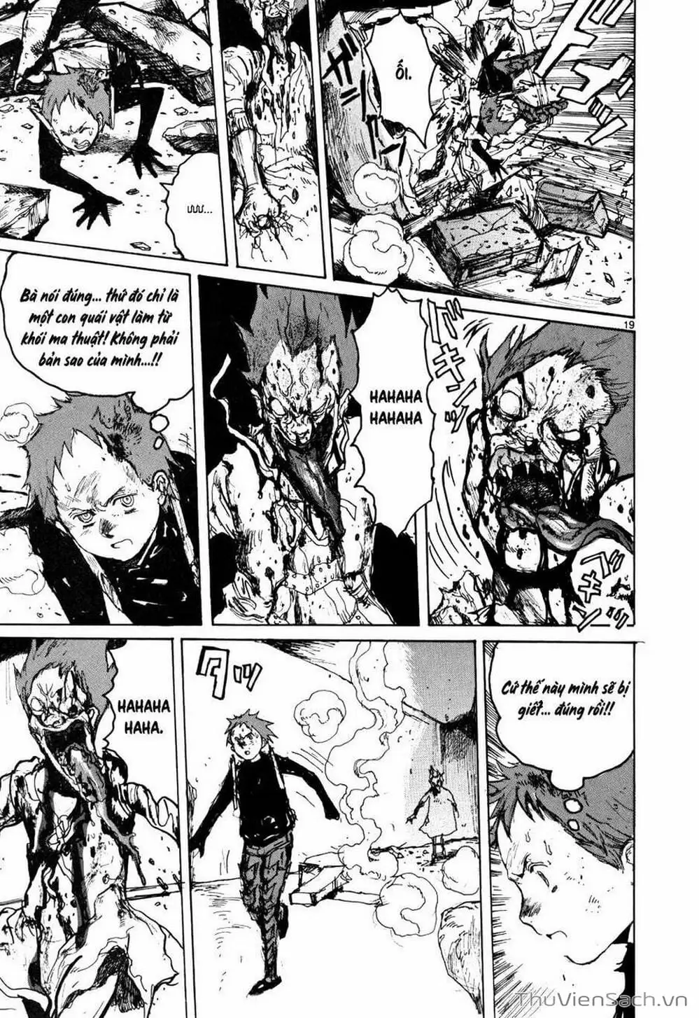 Truyện Tranh Kẻ Mất Trí Và Thế Giới Ma Thuật - Dorohedoro trang 5