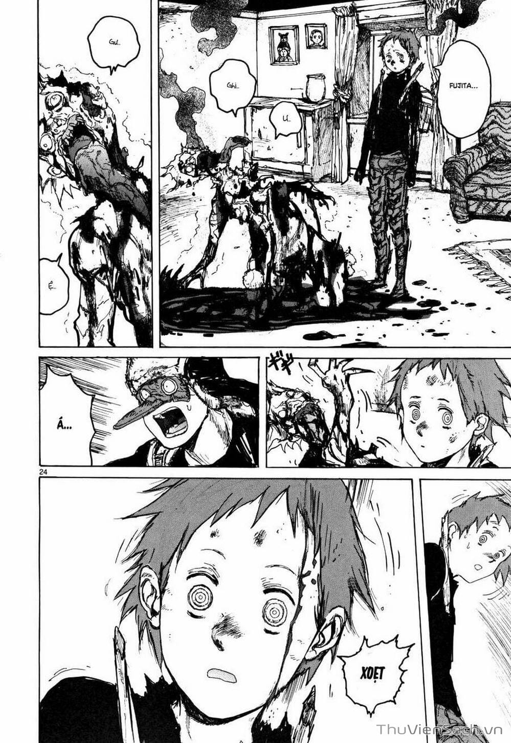 Truyện Tranh Kẻ Mất Trí Và Thế Giới Ma Thuật - Dorohedoro trang 5