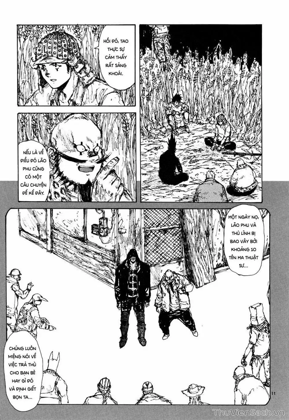 Truyện Tranh Kẻ Mất Trí Và Thế Giới Ma Thuật - Dorohedoro trang 5