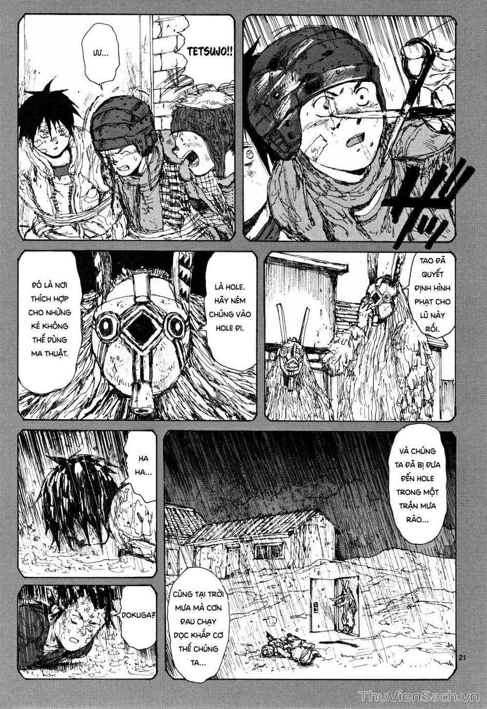 Truyện Tranh Kẻ Mất Trí Và Thế Giới Ma Thuật - Dorohedoro trang 5