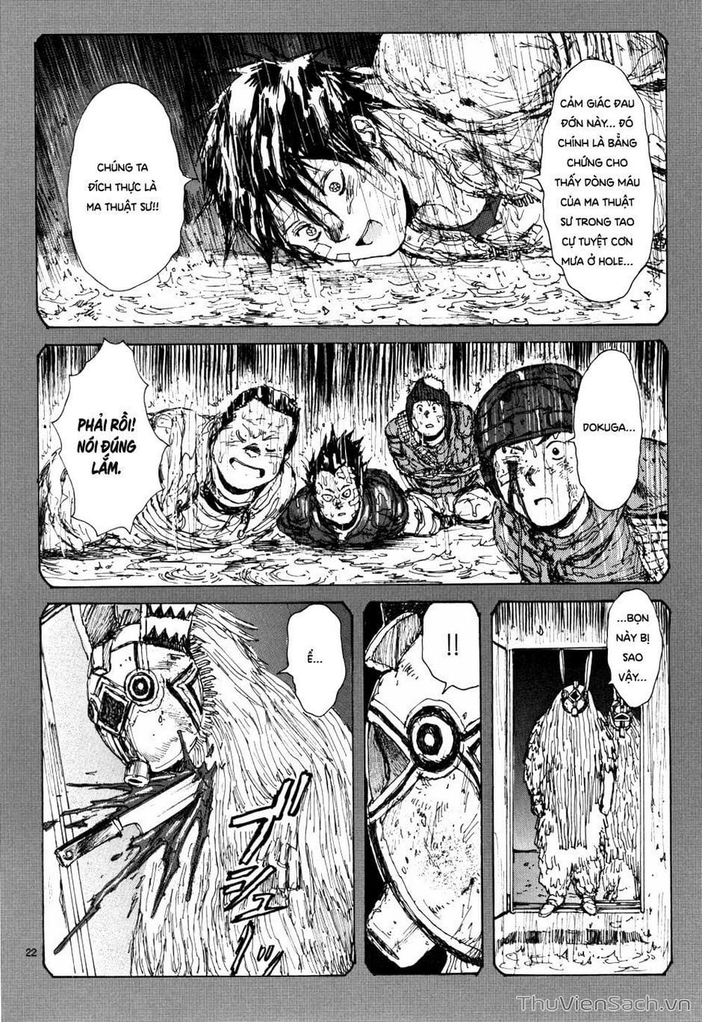 Truyện Tranh Kẻ Mất Trí Và Thế Giới Ma Thuật - Dorohedoro trang 5