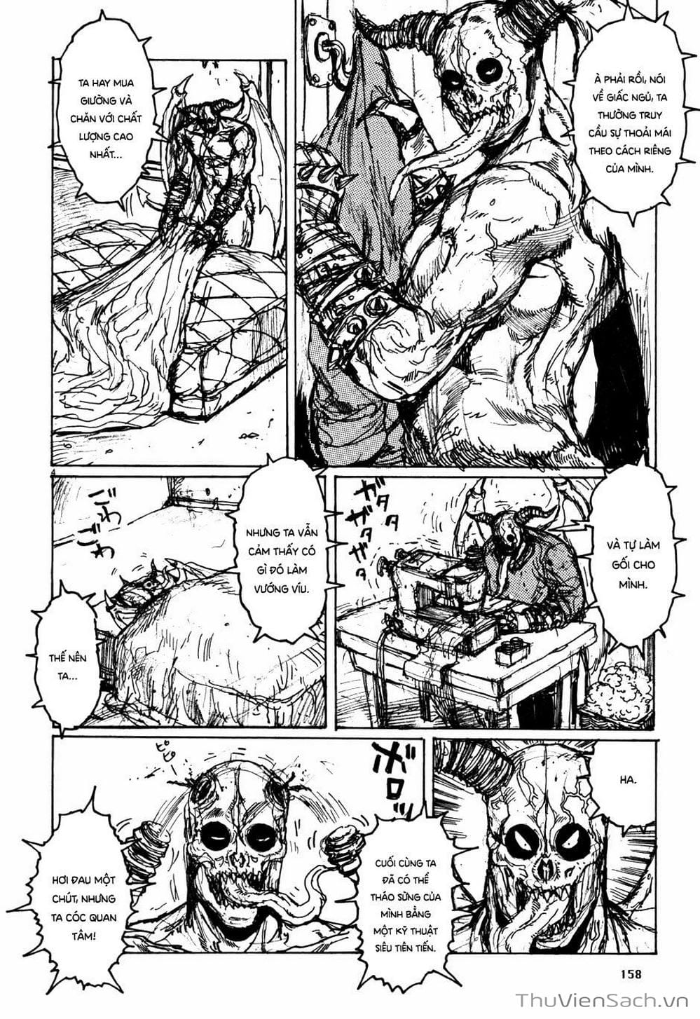 Truyện Tranh Kẻ Mất Trí Và Thế Giới Ma Thuật - Dorohedoro trang 5