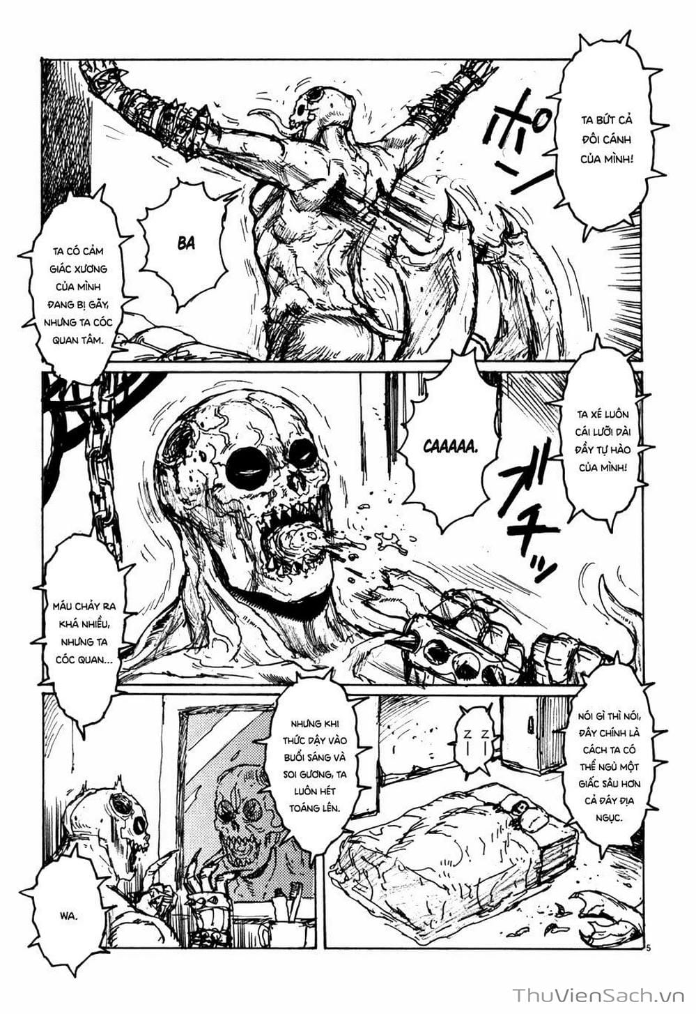 Truyện Tranh Kẻ Mất Trí Và Thế Giới Ma Thuật - Dorohedoro trang 5