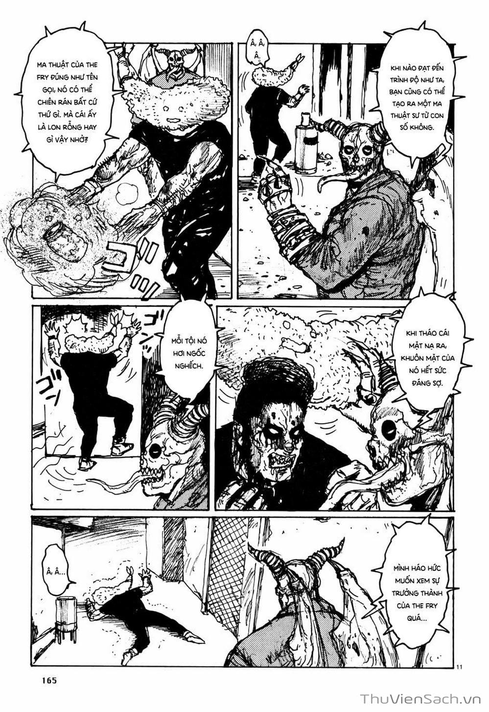 Truyện Tranh Kẻ Mất Trí Và Thế Giới Ma Thuật - Dorohedoro trang 5