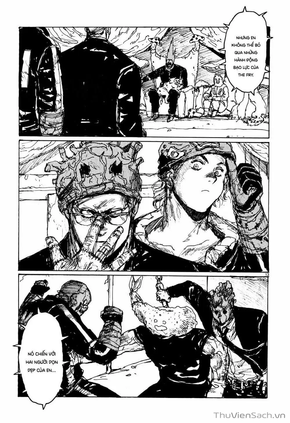Truyện Tranh Kẻ Mất Trí Và Thế Giới Ma Thuật - Dorohedoro trang 5