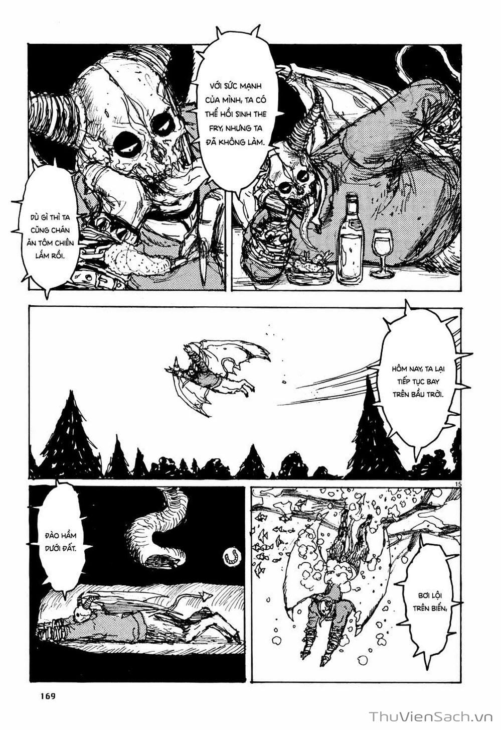 Truyện Tranh Kẻ Mất Trí Và Thế Giới Ma Thuật - Dorohedoro trang 5