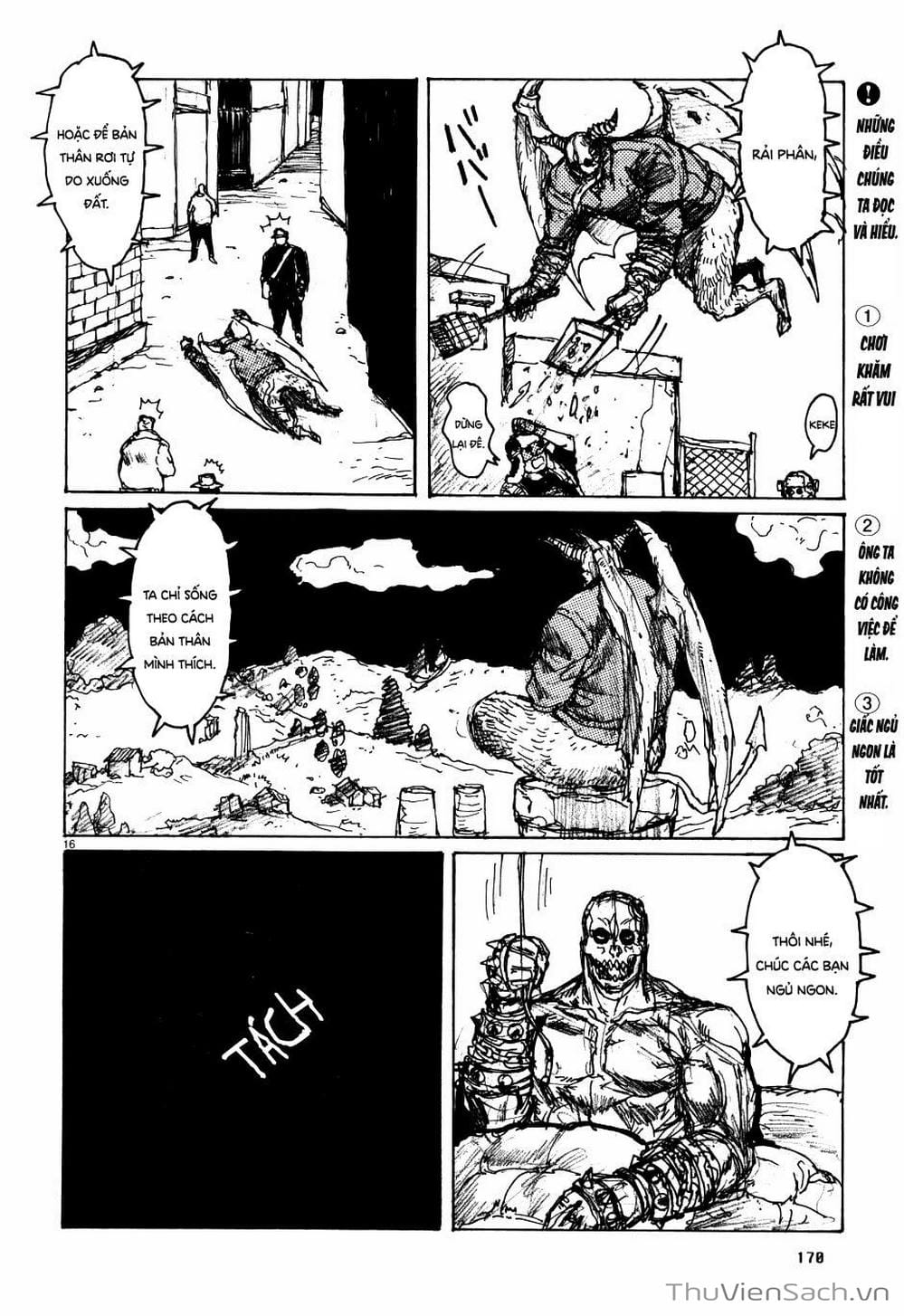Truyện Tranh Kẻ Mất Trí Và Thế Giới Ma Thuật - Dorohedoro trang 5