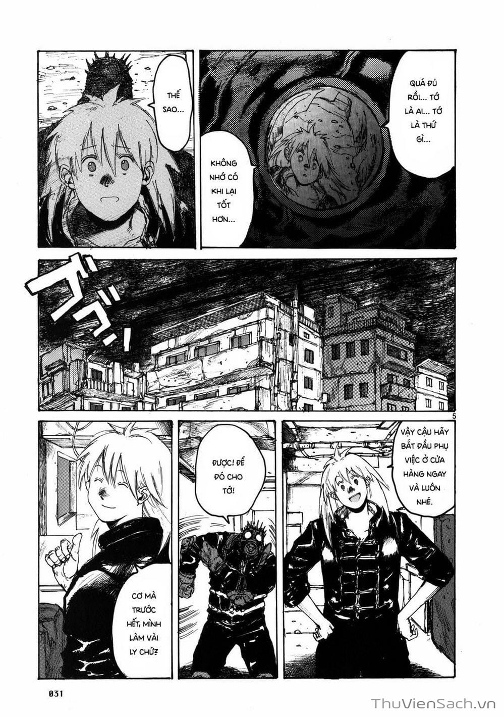 Truyện Tranh Kẻ Mất Trí Và Thế Giới Ma Thuật - Dorohedoro trang 5