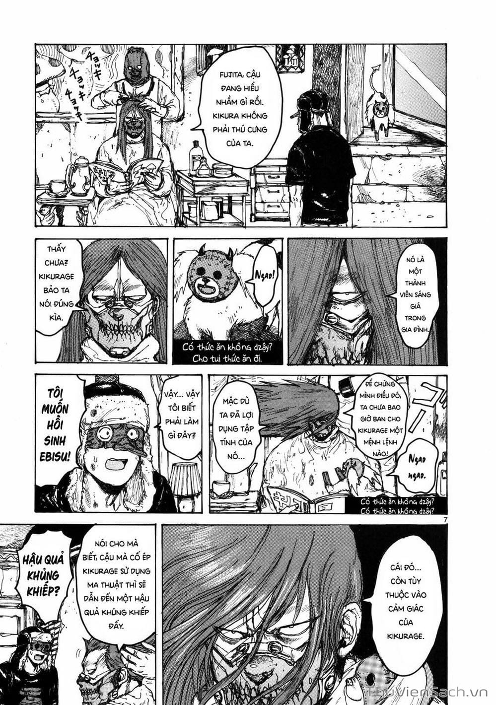 Truyện Tranh Kẻ Mất Trí Và Thế Giới Ma Thuật - Dorohedoro trang 5