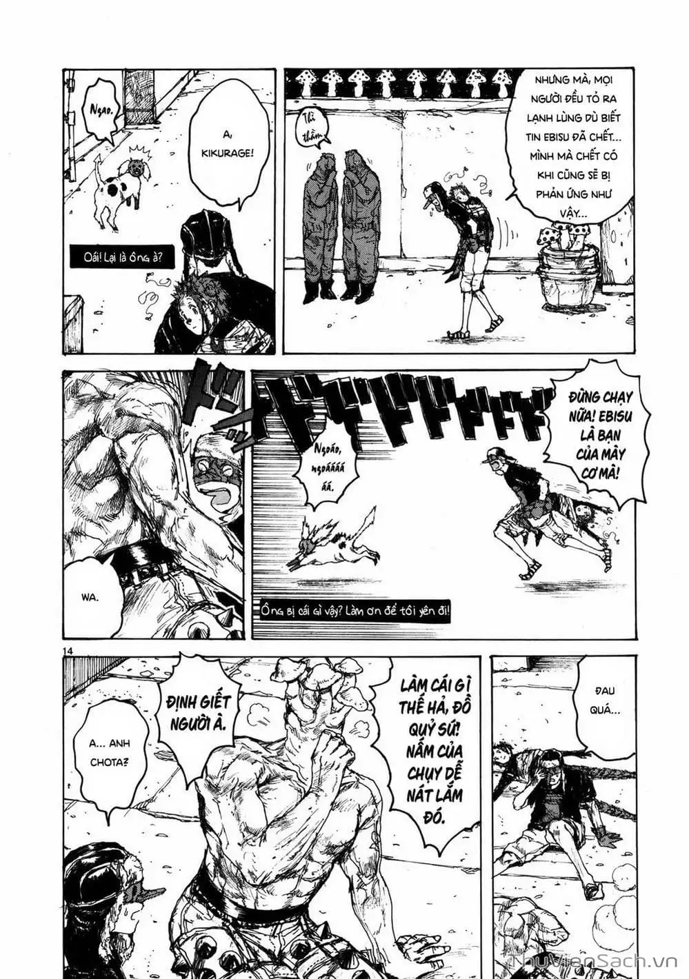 Truyện Tranh Kẻ Mất Trí Và Thế Giới Ma Thuật - Dorohedoro trang 5