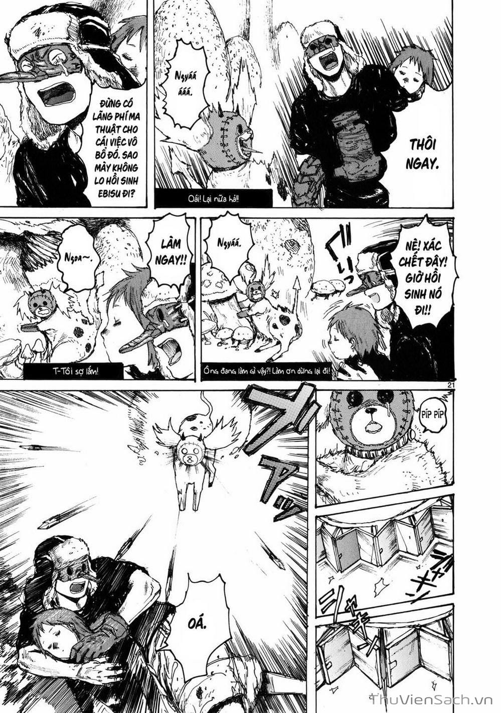 Truyện Tranh Kẻ Mất Trí Và Thế Giới Ma Thuật - Dorohedoro trang 5