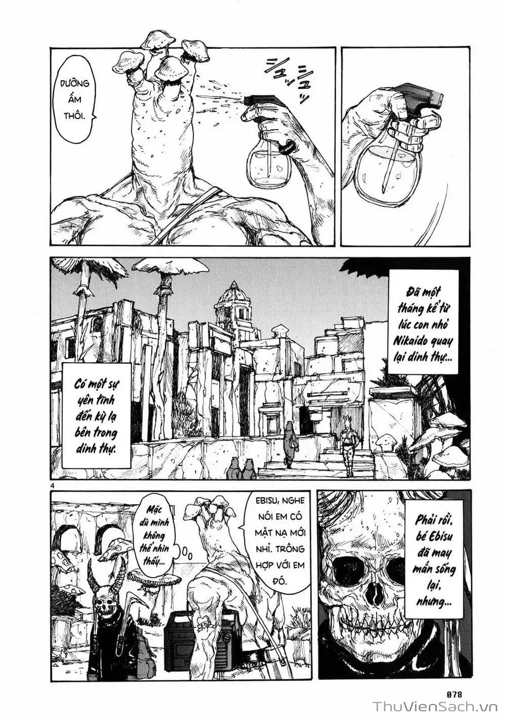 Truyện Tranh Kẻ Mất Trí Và Thế Giới Ma Thuật - Dorohedoro trang 5