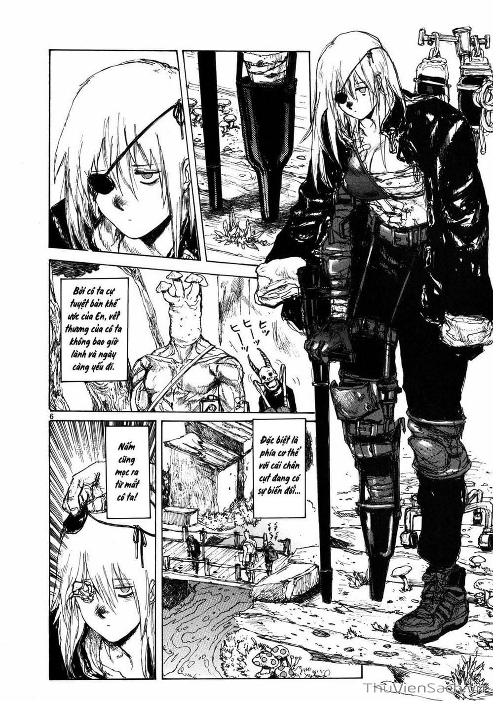 Truyện Tranh Kẻ Mất Trí Và Thế Giới Ma Thuật - Dorohedoro trang 5