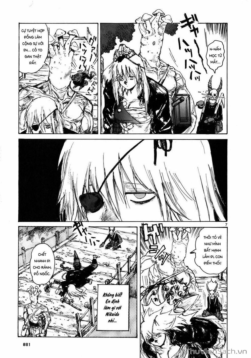 Truyện Tranh Kẻ Mất Trí Và Thế Giới Ma Thuật - Dorohedoro trang 5
