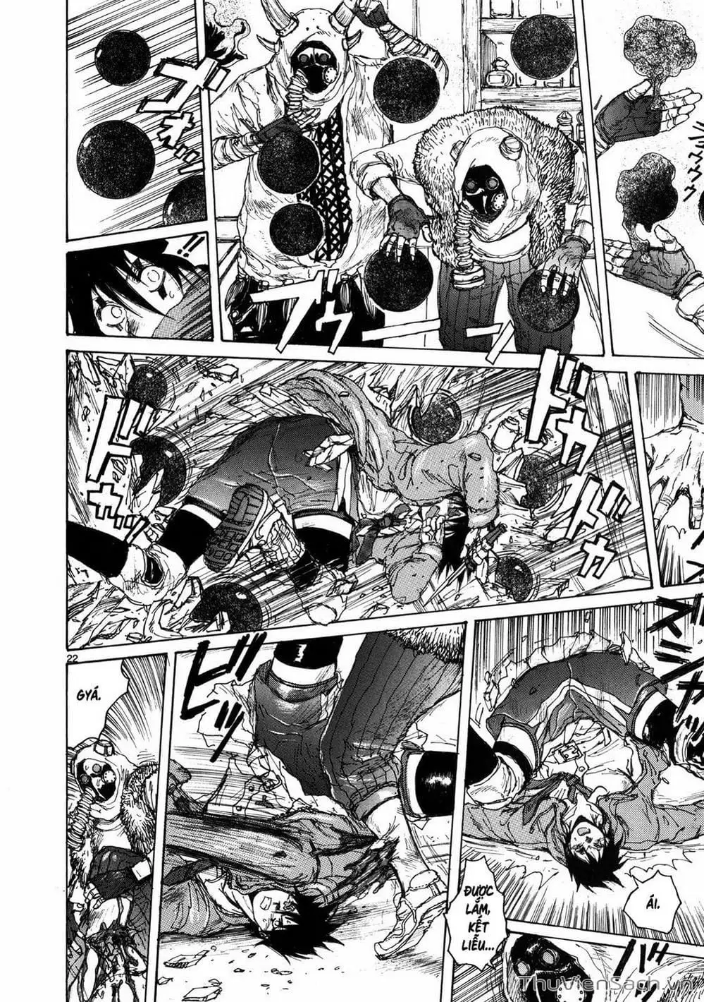 Truyện Tranh Kẻ Mất Trí Và Thế Giới Ma Thuật - Dorohedoro trang 5