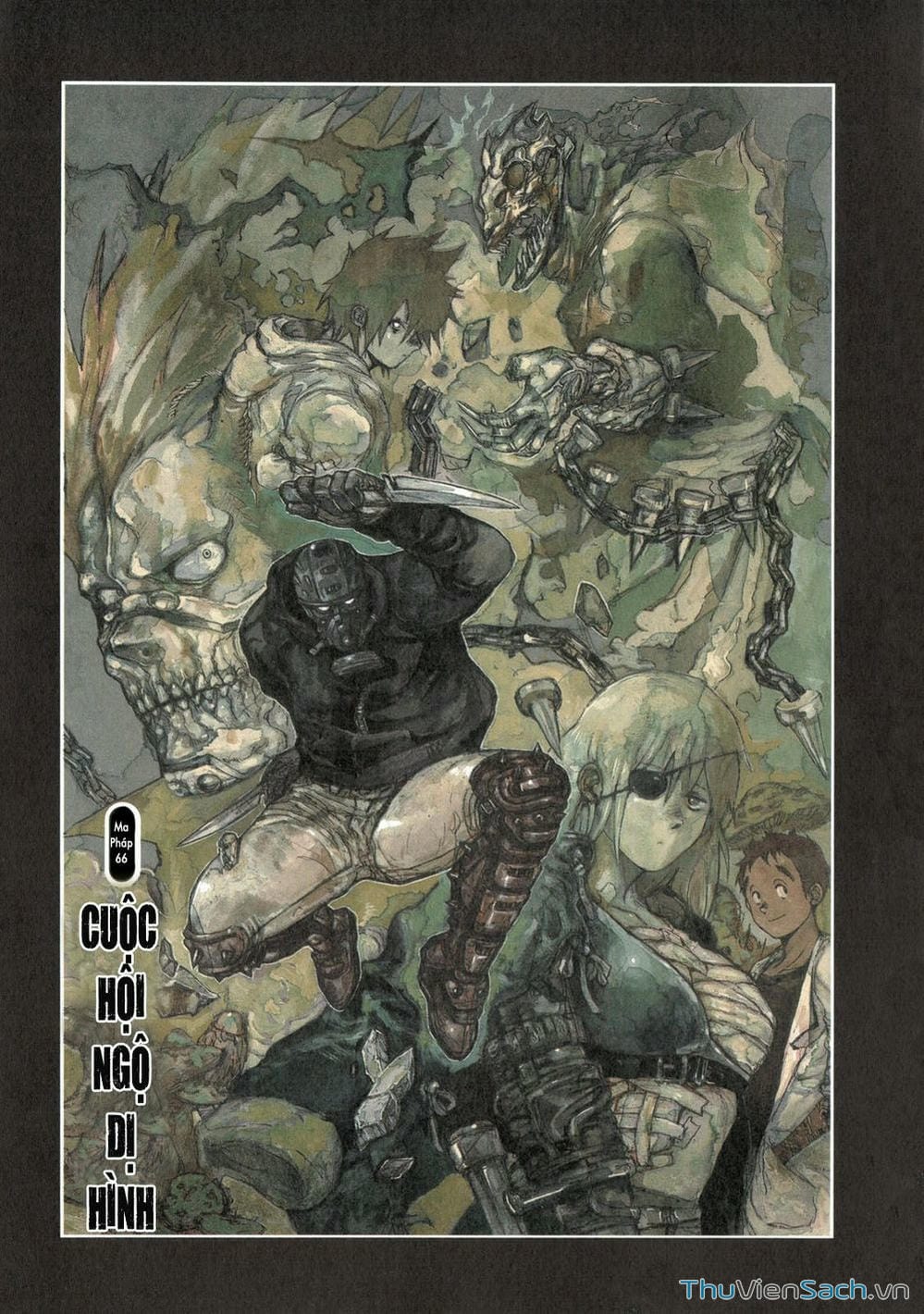 Truyện Tranh Kẻ Mất Trí Và Thế Giới Ma Thuật - Dorohedoro trang 5