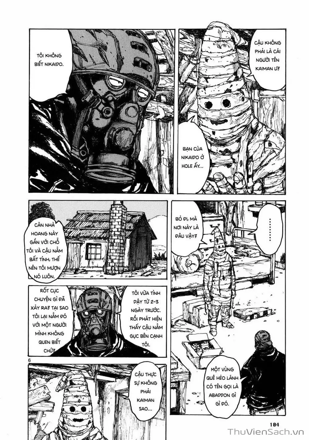 Truyện Tranh Kẻ Mất Trí Và Thế Giới Ma Thuật - Dorohedoro trang 5