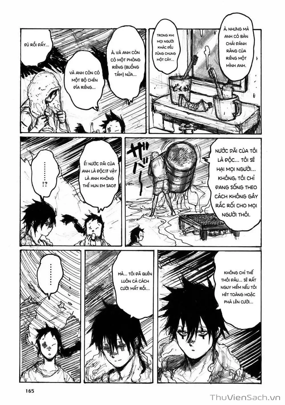 Truyện Tranh Kẻ Mất Trí Và Thế Giới Ma Thuật - Dorohedoro trang 5