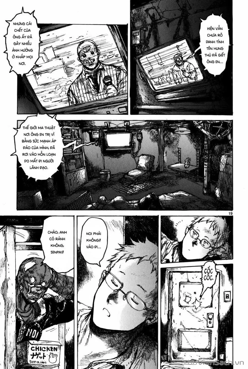 Truyện Tranh Kẻ Mất Trí Và Thế Giới Ma Thuật - Dorohedoro trang 5