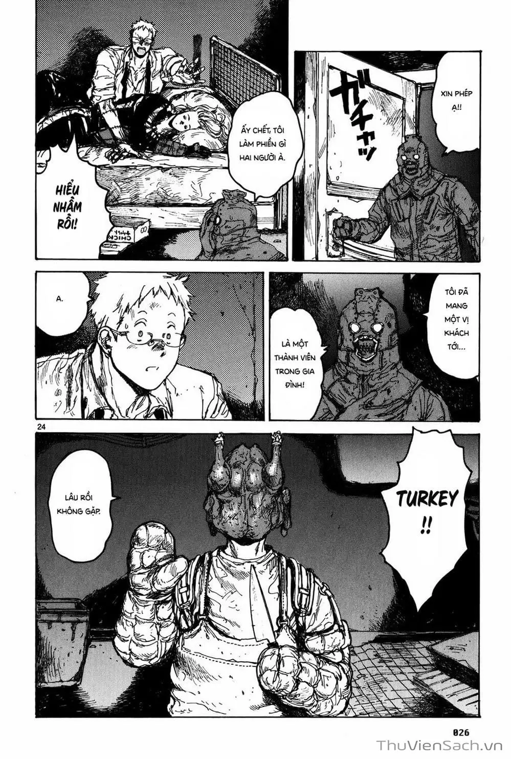 Truyện Tranh Kẻ Mất Trí Và Thế Giới Ma Thuật - Dorohedoro trang 5