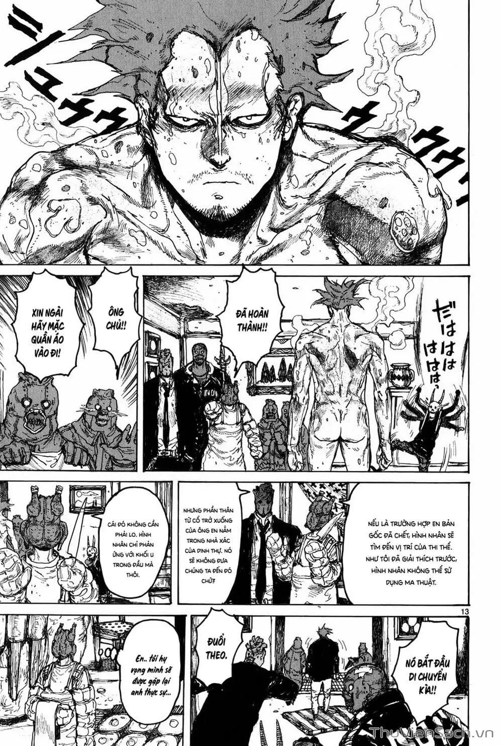 Truyện Tranh Kẻ Mất Trí Và Thế Giới Ma Thuật - Dorohedoro trang 5