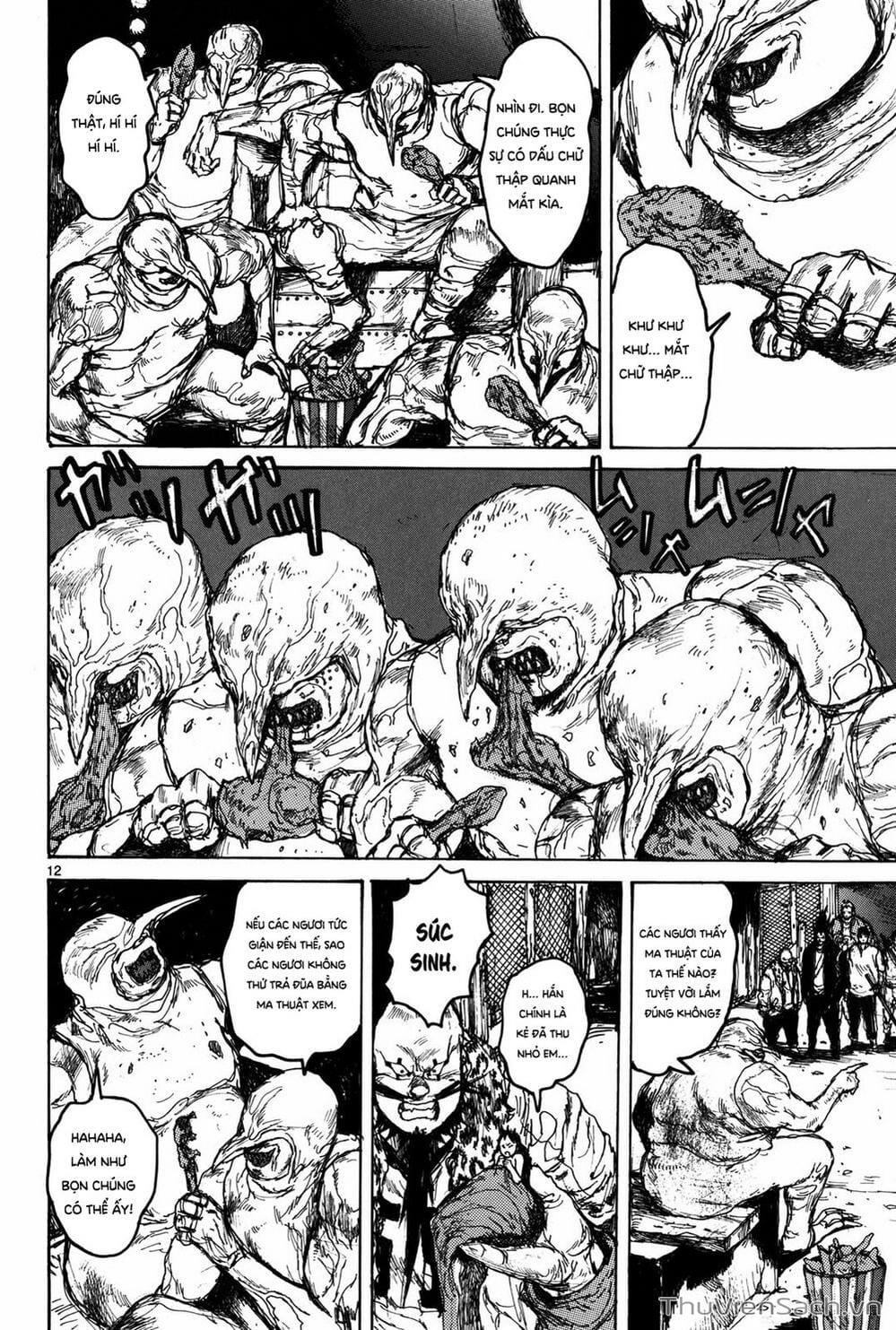 Truyện Tranh Kẻ Mất Trí Và Thế Giới Ma Thuật - Dorohedoro trang 5