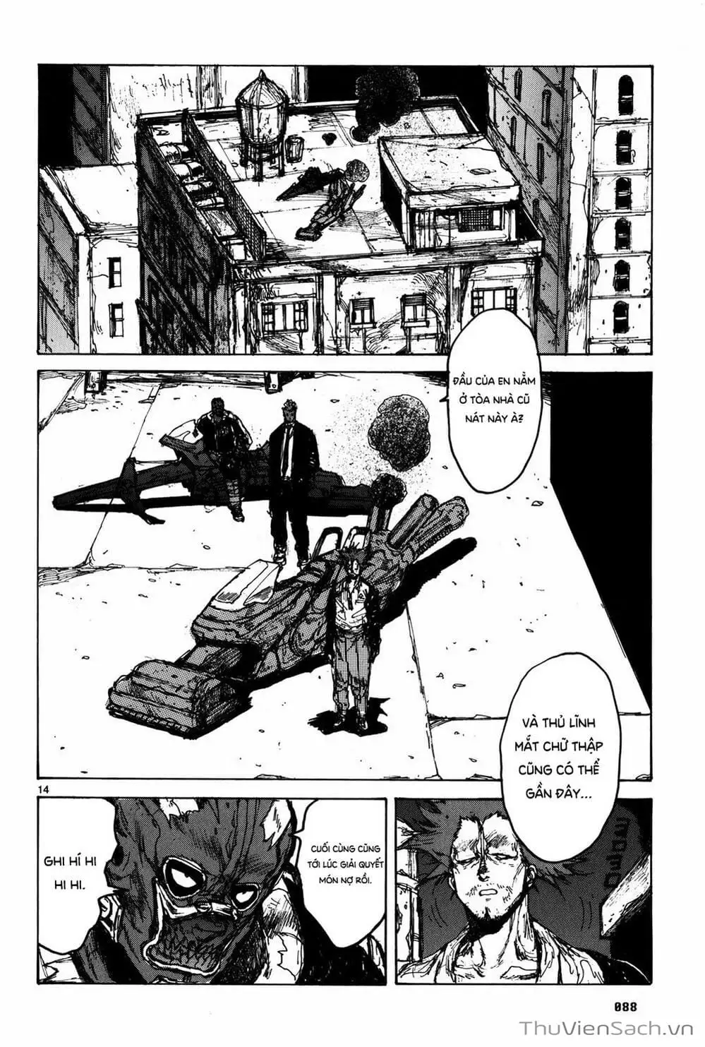 Truyện Tranh Kẻ Mất Trí Và Thế Giới Ma Thuật - Dorohedoro trang 5