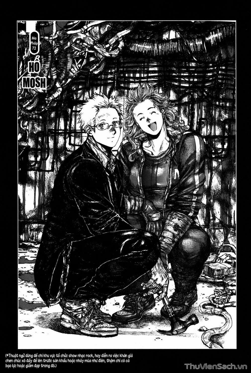 Truyện Tranh Kẻ Mất Trí Và Thế Giới Ma Thuật - Dorohedoro trang 5