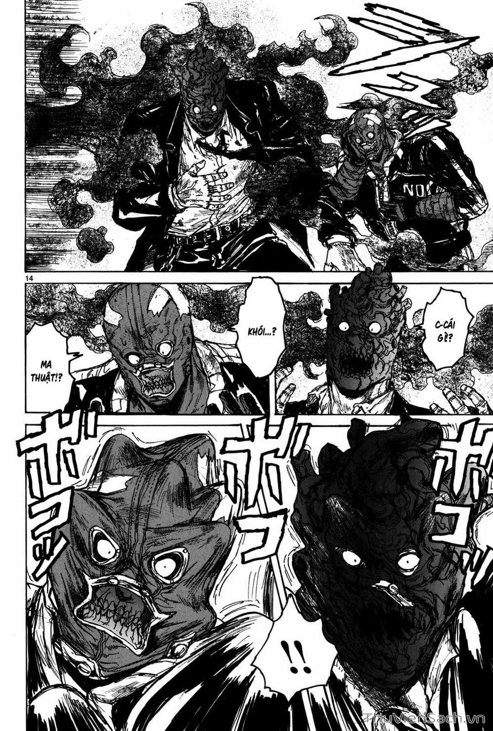 Truyện Tranh Kẻ Mất Trí Và Thế Giới Ma Thuật - Dorohedoro trang 5