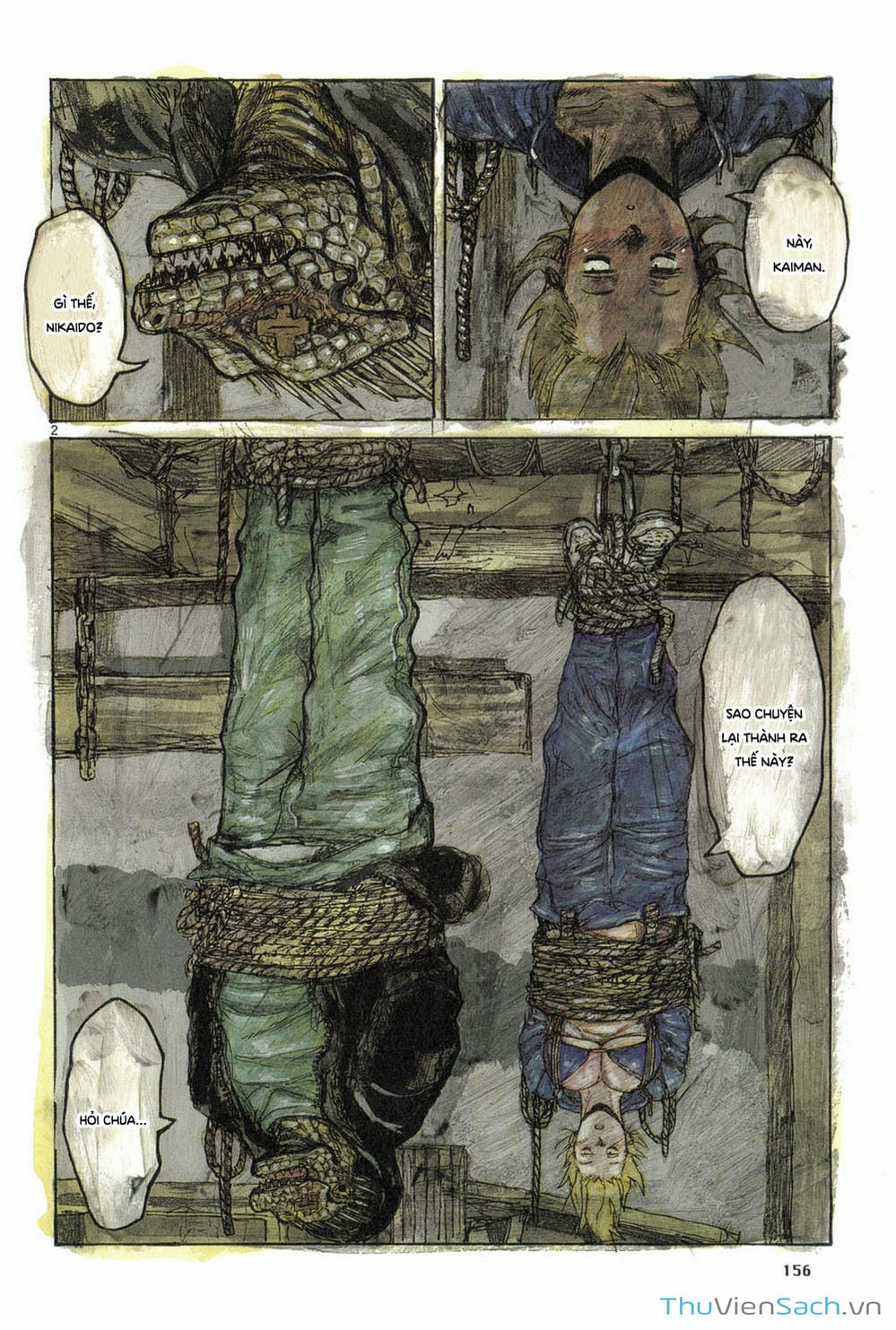 Truyện Tranh Kẻ Mất Trí Và Thế Giới Ma Thuật - Dorohedoro trang 5