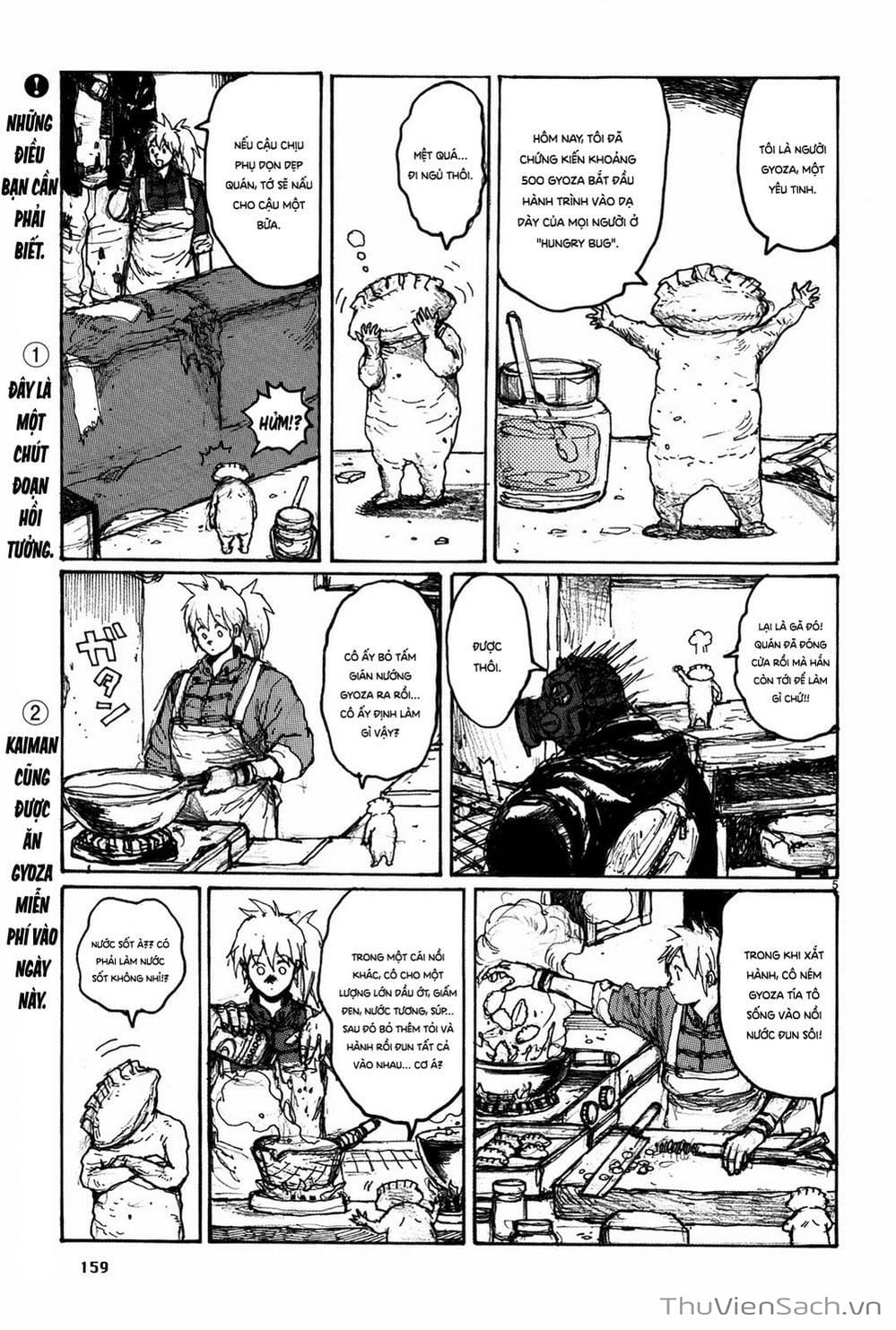 Truyện Tranh Kẻ Mất Trí Và Thế Giới Ma Thuật - Dorohedoro trang 5