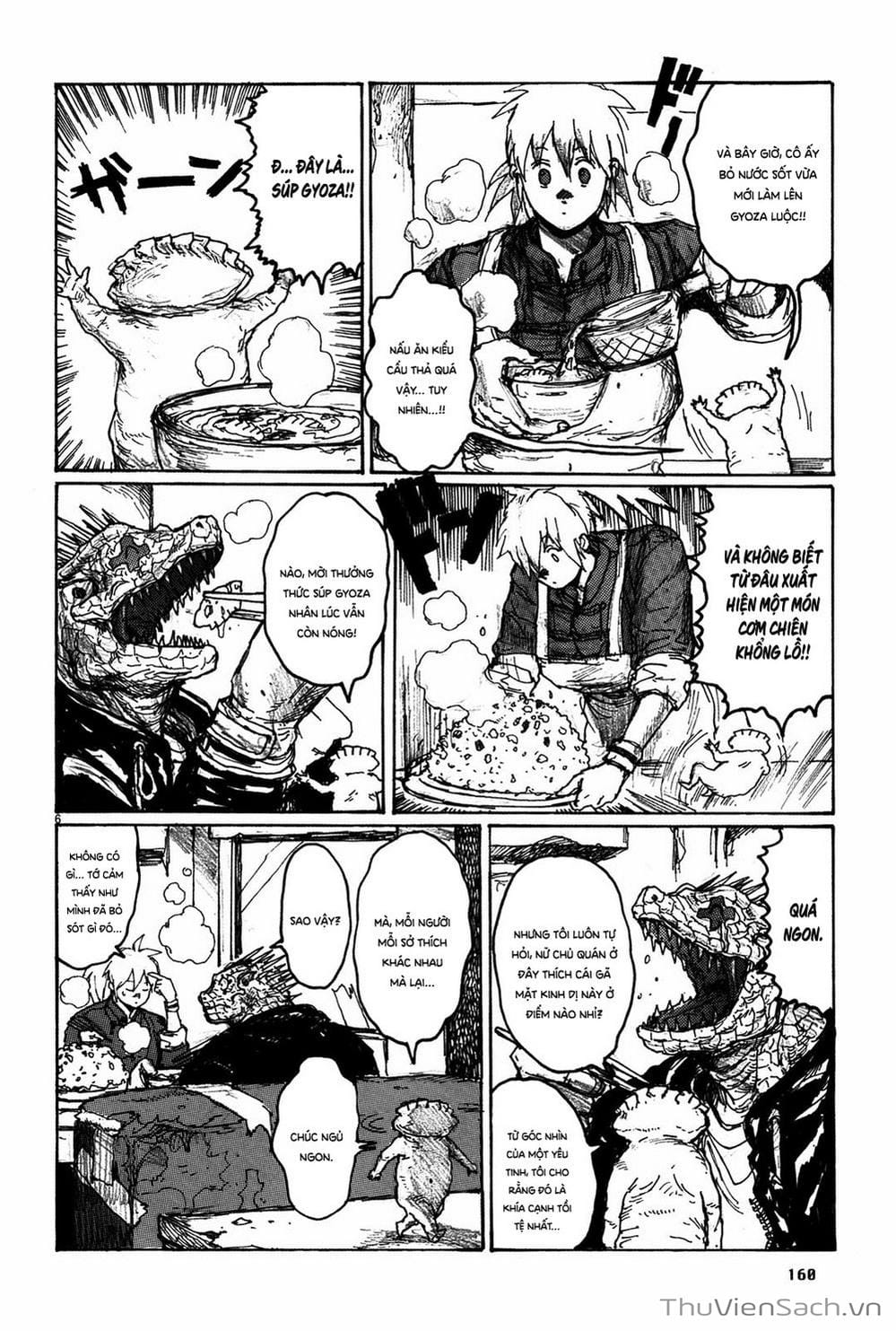 Truyện Tranh Kẻ Mất Trí Và Thế Giới Ma Thuật - Dorohedoro trang 5